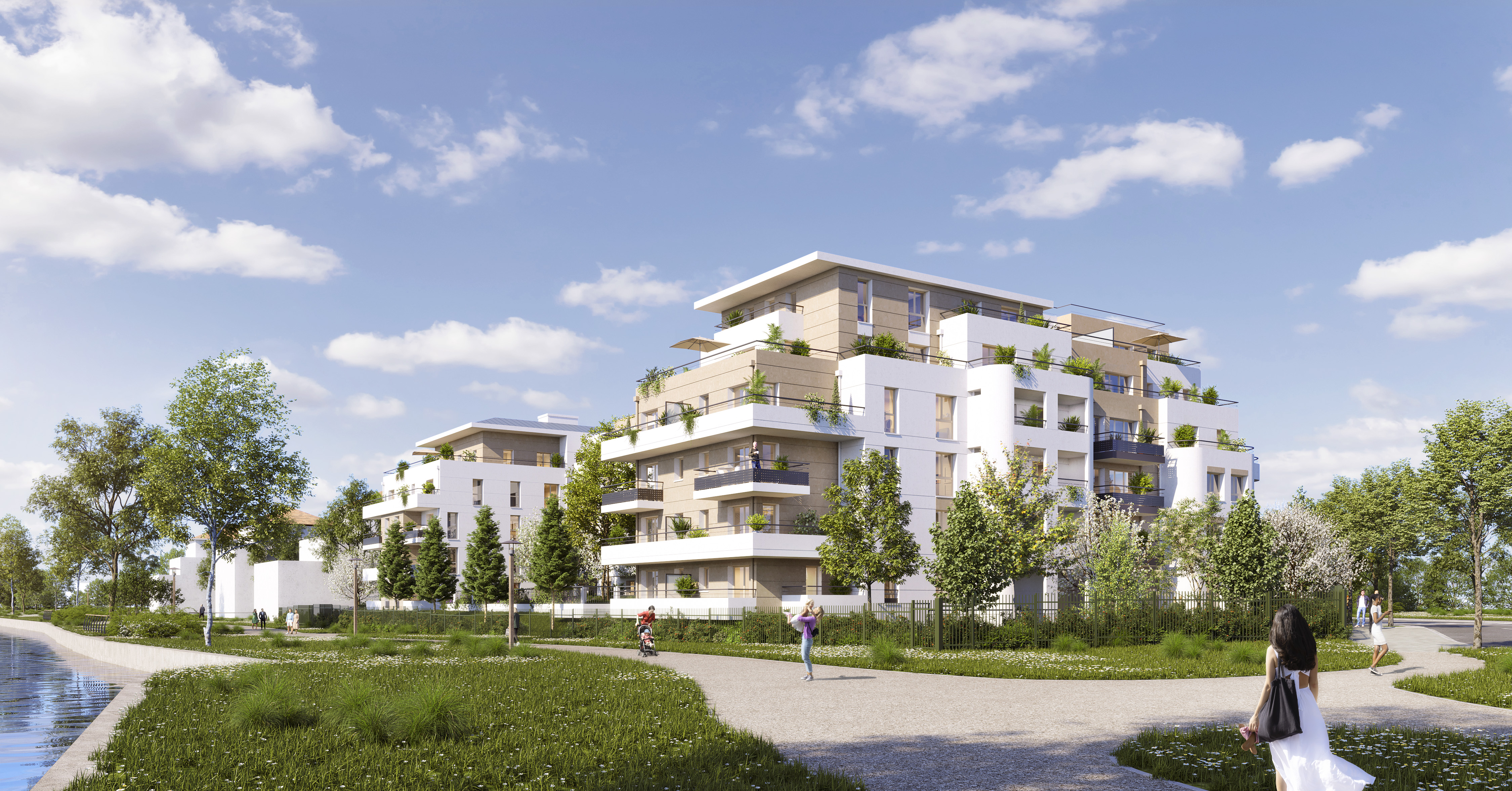 Boulevard des Cygnes — 129 logements, Mantes-la-Jolie