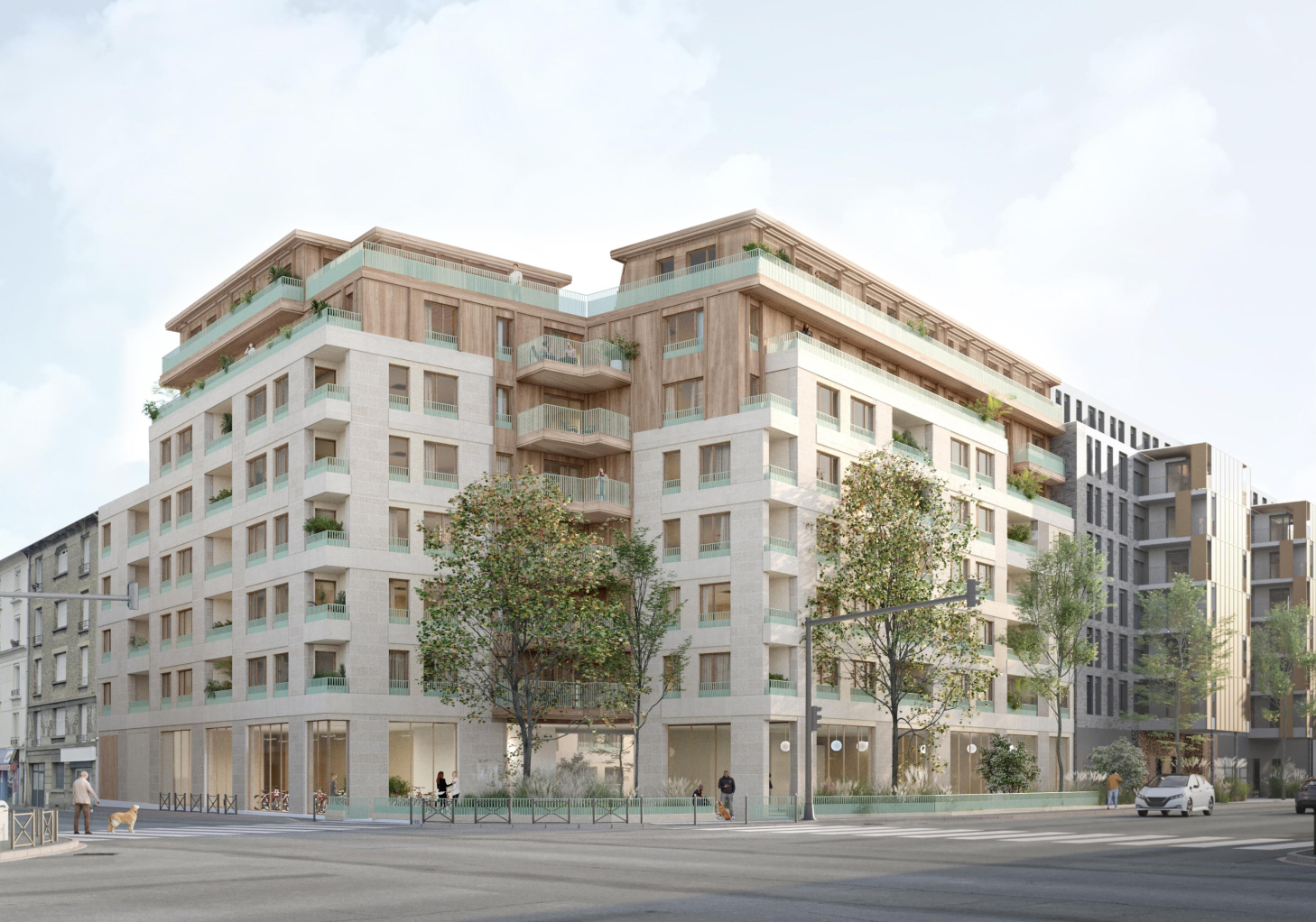 Richardson — 153 logements, Bagnolet